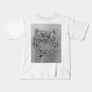 Curious Tiger Kids T-Shirt